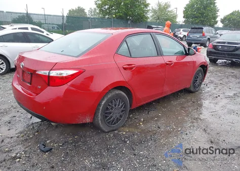 2016 Toyota Corolla Le from USA, damaged, VIN 2T1BURHE7GC646430